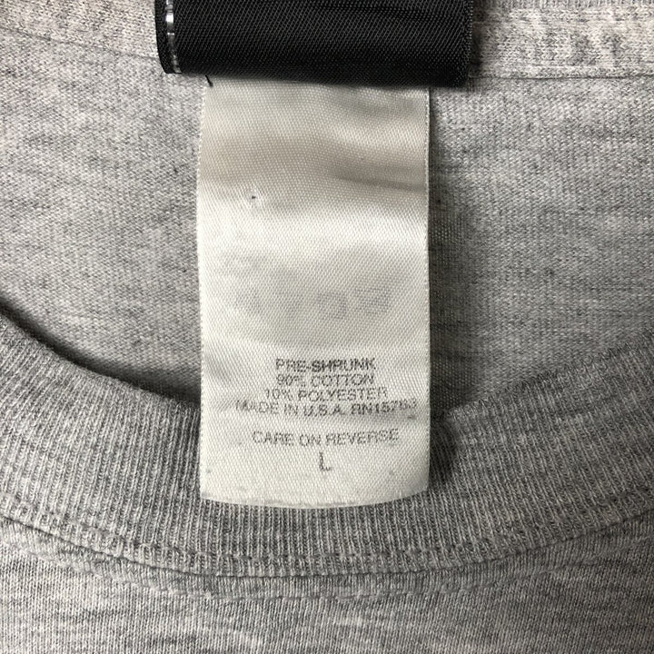 00'S Harley-Davidson Long Sleeve T-Shirt Made in USA Men's Size L cotton gray type Vintage Second Hand