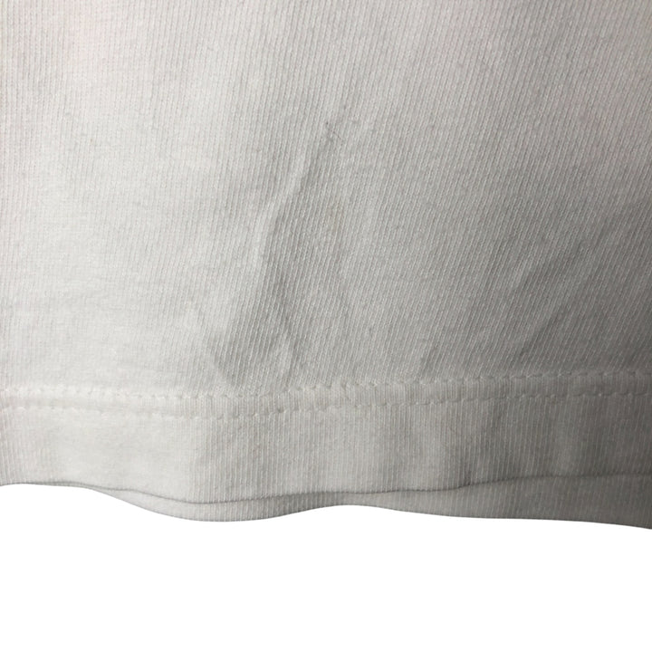 00'S Harley-Davidson Eagle Pattern Long Sleeve T-Shirt Made in USA Men's XL unclear white type Vintage Second Hand
