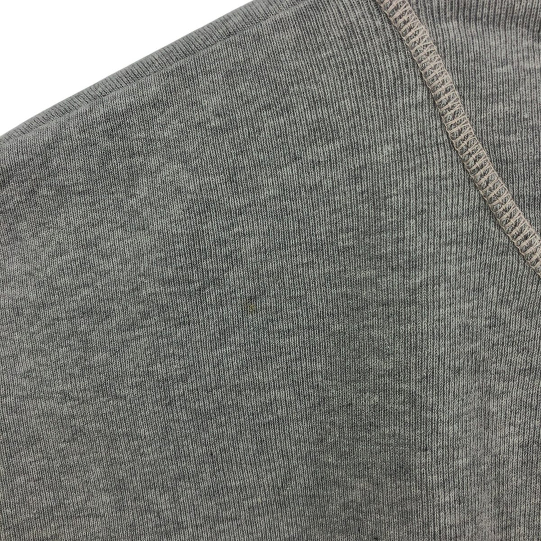 Vintage 90'S Ralph Lauren Chaps Henley-neck thermal long T-shirt, Men's XL cotton gray type Vintage Second Hand