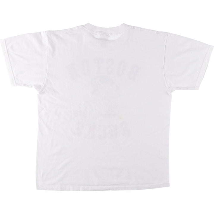 2000'S Fruit of the Loom New York Yankees Boston Red Sox Print T-Shirt, Men's Size L cotton white type Vintage Second Hand