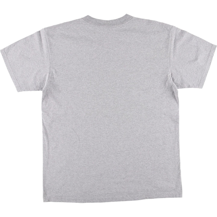 90'S Vintage Columbia Short Sleeve Logo T-Shirt, Men's Size L cotton gray type Vintage Second Hand