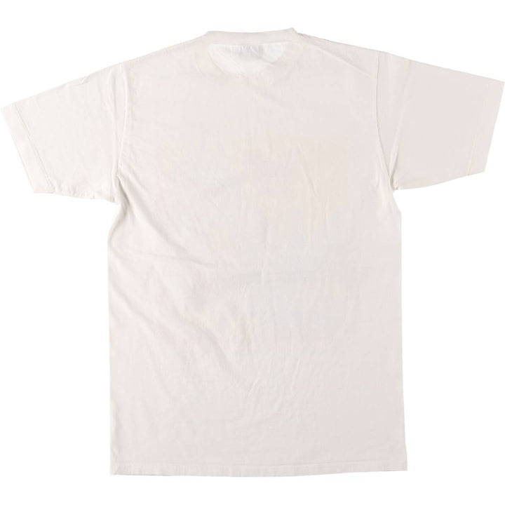 Vintage 80s-90'S Disney Mickey Mouse Character Print T-Shirt Made in USA Men's M cotton white type Vintage Second Hand