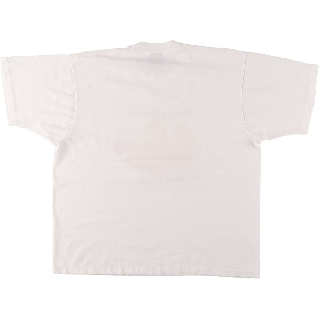 90'S Screen Stars Teddy Bear Print T-Shirt, Made in USA, Men's XL (approx.), Vintage cotton white type Vintage Second Hand