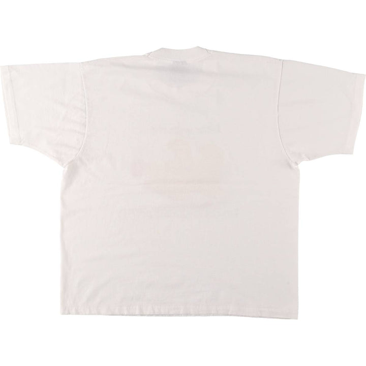 90'S Screen Stars Teddy Bear Print T-Shirt, Made in USA, Men's XL (approx.), Vintage cotton white type Vintage Second Hand