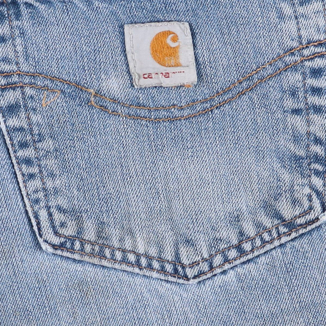 Carhartt Relaxed Fit Straight Denim Pants for Men, W36 cotton blue type Vintage Second Hand