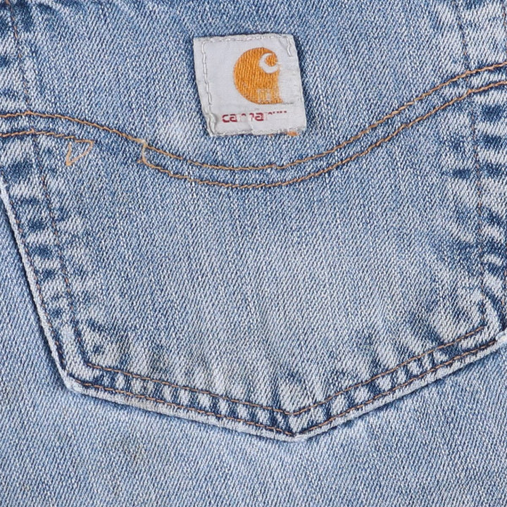 Carhartt Relaxed Fit Straight Denim Pants for Men, W36 cotton blue type Vintage Second Hand
