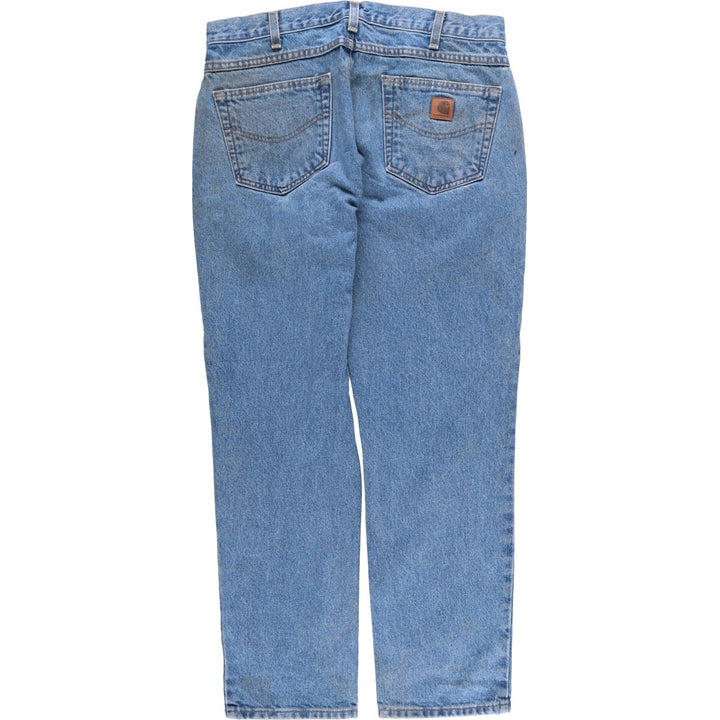 Carhartt Traditional FIT Straight Denim Pants, Men's, W34 equivalent cotton blue type Vintage Second Hand