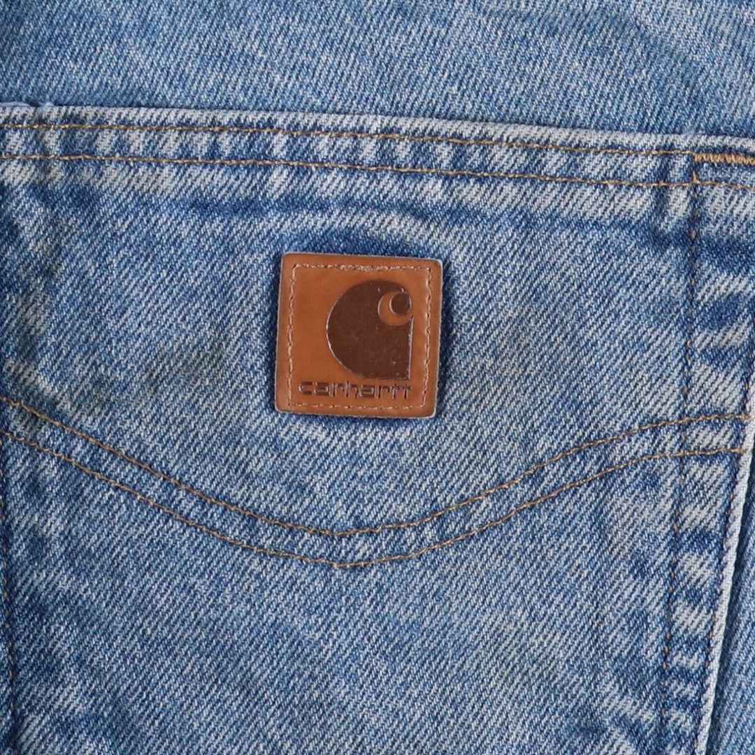 Carhartt Traditional FIT Straight Denim Pants, Men's, W34 equivalent cotton blue type Vintage Second Hand