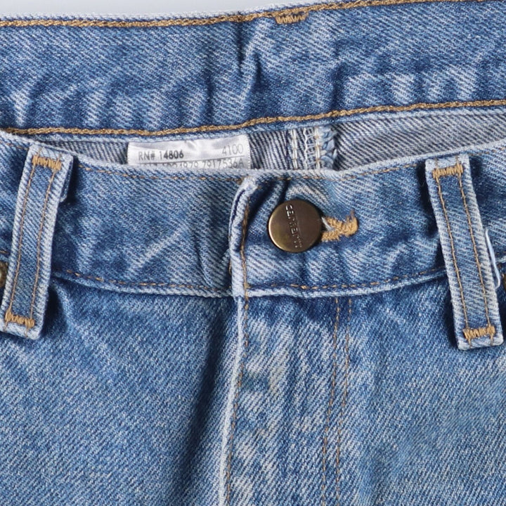 Carhartt Traditional FIT Straight Denim Pants, Men's, W34 equivalent cotton blue type Vintage Second Hand