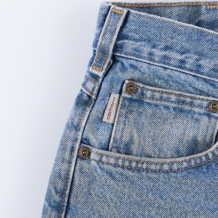 Carhartt Traditional FIT Straight Denim Pants, Men's, W34 equivalent cotton blue type Vintage Second Hand