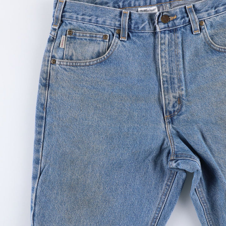 Carhartt Traditional FIT Straight Denim Pants, Men's, W34 equivalent cotton blue type Vintage Second Hand