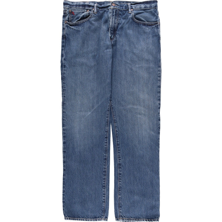 Ralph Lauren POLO RALPH LAUREN CLASSIC FIT straight denim pants for men, size w37 cotton blue type Vintage Second Hand