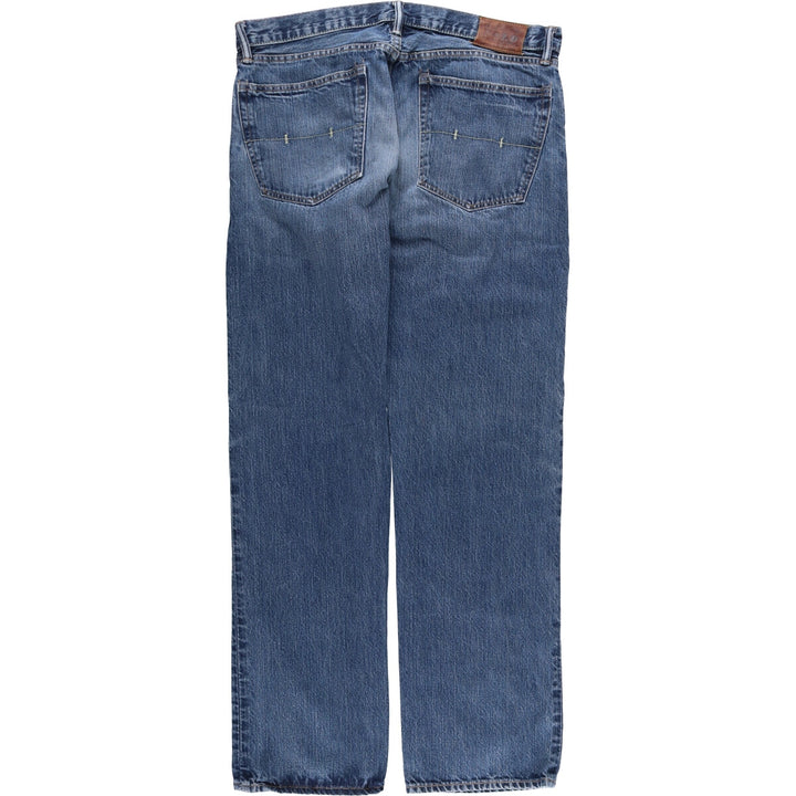 Ralph Lauren POLO RALPH LAUREN CLASSIC FIT straight denim pants for men, size w37 cotton blue type Vintage Second Hand
