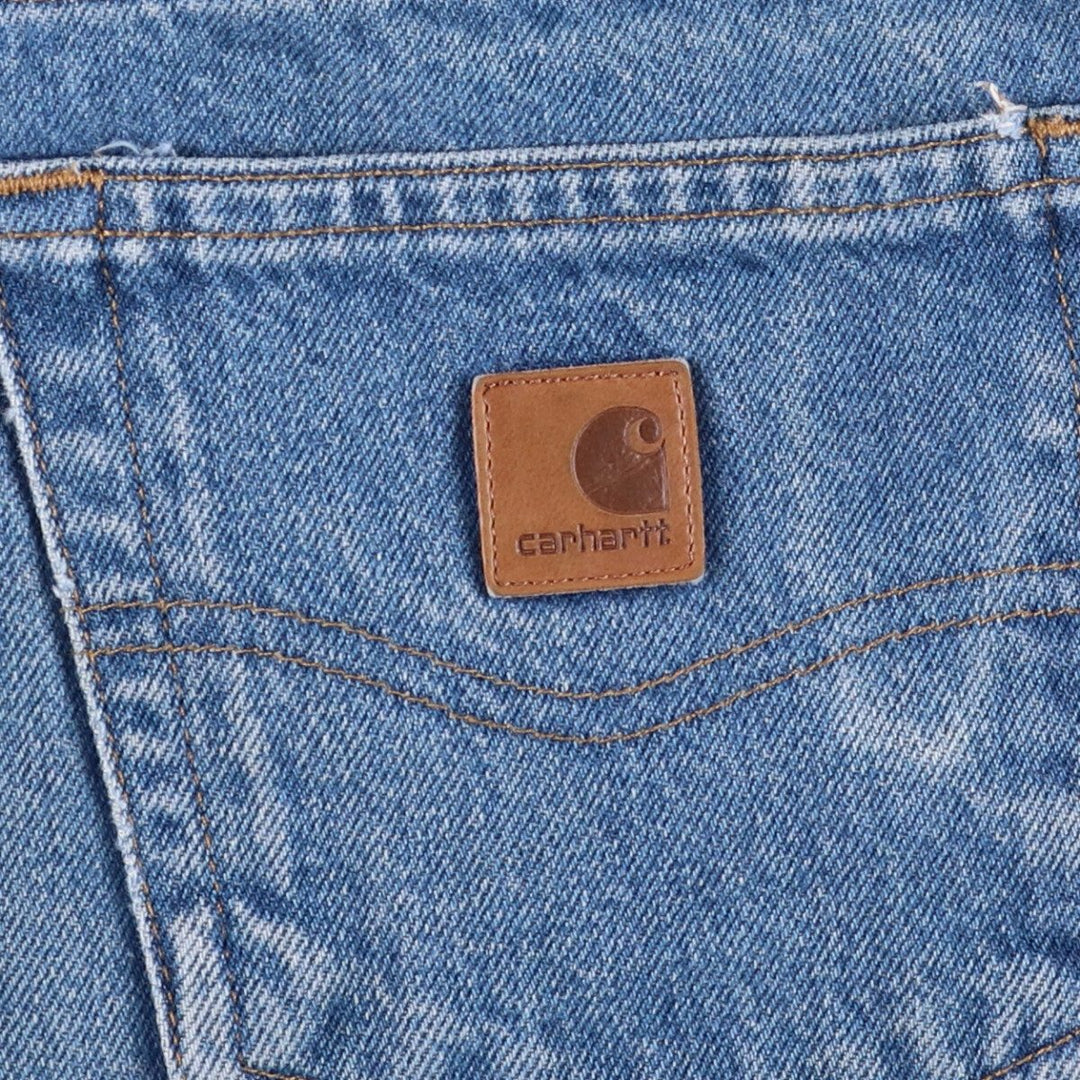 Carhartt Relaxed Fit Straight Denim Pants for Men, W36 cotton blue type Vintage Second Hand