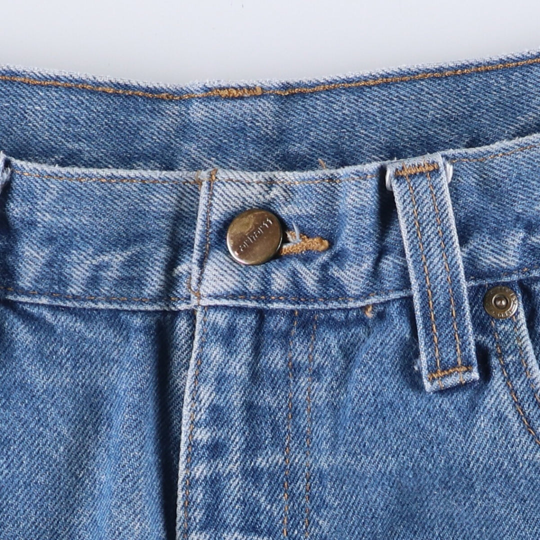 Carhartt Relaxed Fit Straight Denim Pants for Men, W36 cotton blue type Vintage Second Hand