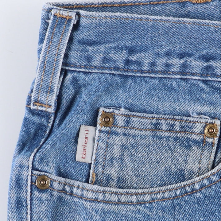 Carhartt Relaxed Fit Straight Denim Pants for Men, W36 cotton blue type Vintage Second Hand