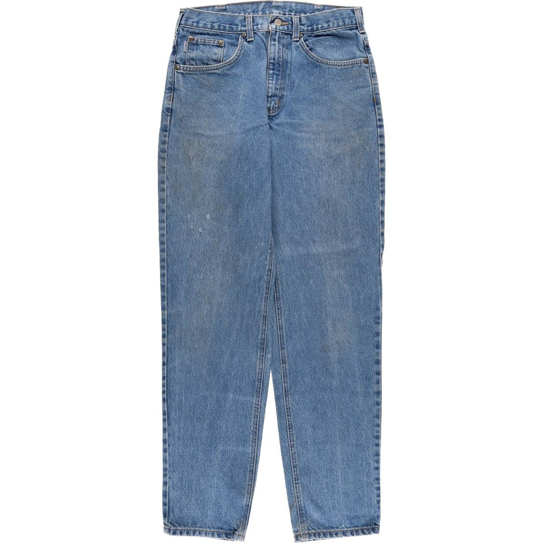 Carhartt Tapered Denim Pants for Men, W32 equivalent cotton blue type Vintage Second Hand