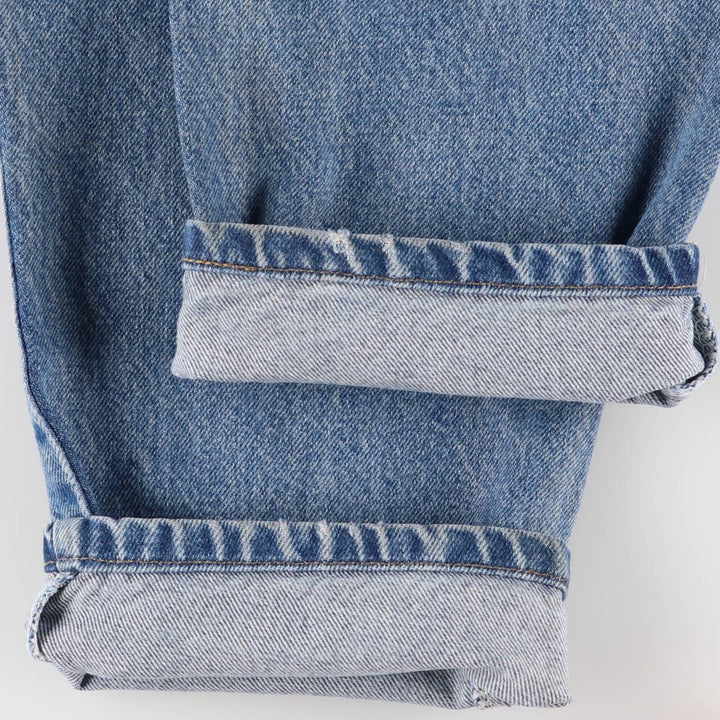 Carhartt Tapered Denim Pants for Men, W32 equivalent cotton blue type Vintage Second Hand