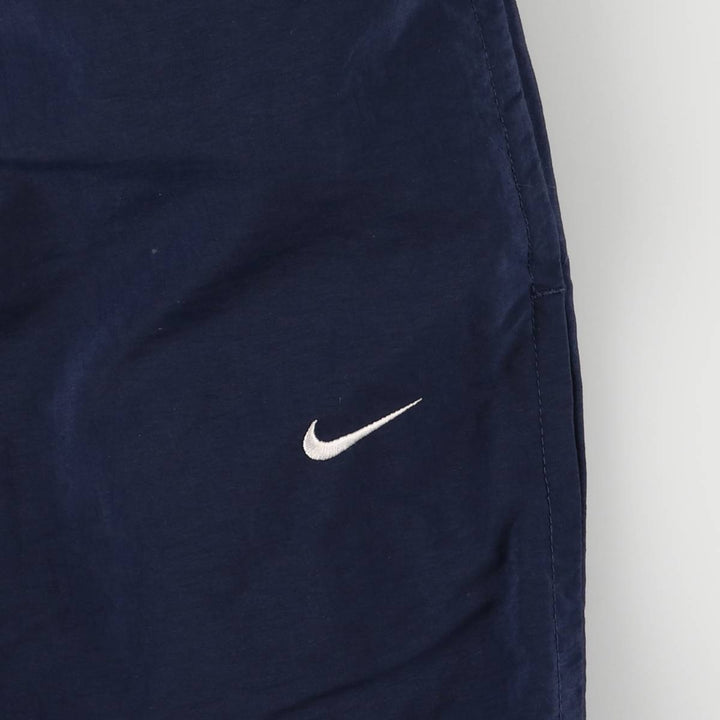 00'S Nike Nylon Pants, Shaka Shaka Pants, Men's M size Nylon navy blue type Vintage Second Hand