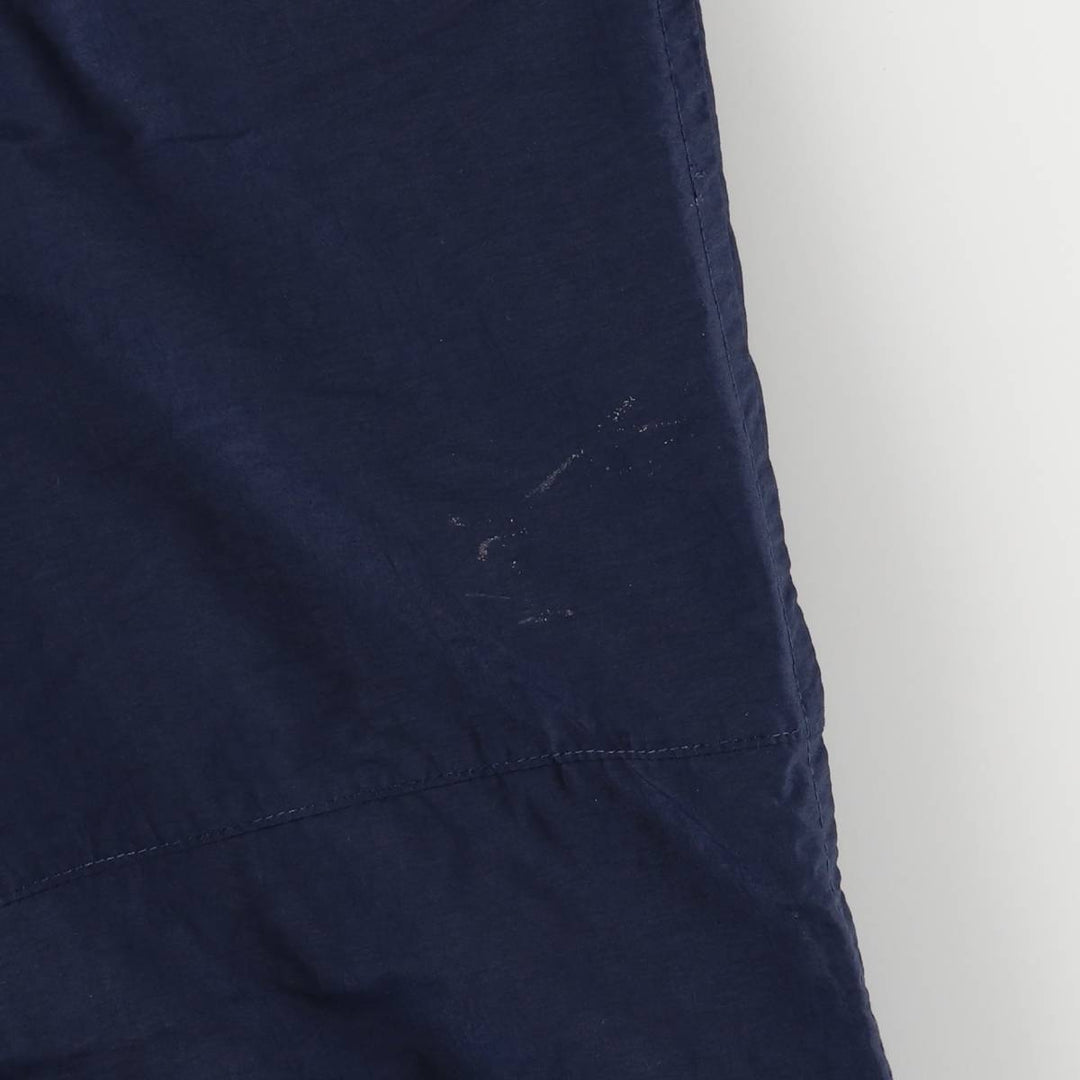 00'S Nike Nylon Pants, Shaka Shaka Pants, Men's M size Nylon navy blue type Vintage Second Hand
