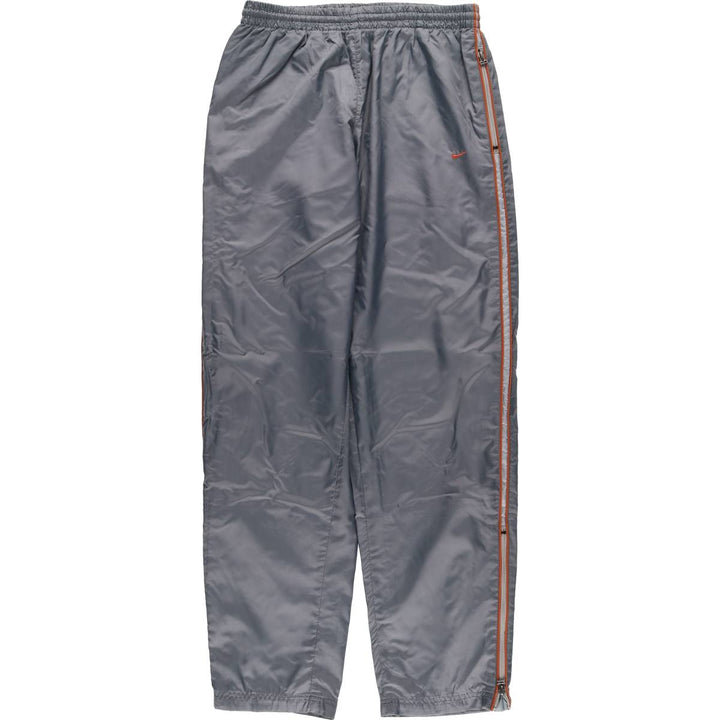 00'S Nike Nylon Pants, Shaka Shaka Pants, Men's M size Nylon gray type Vintage Second Hand