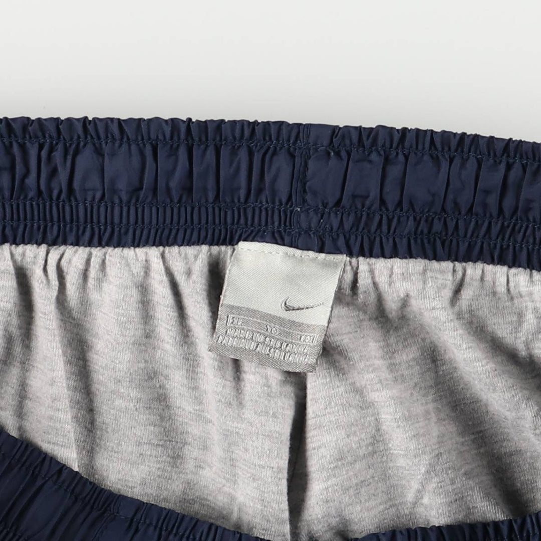00'S Nike Nylon Pants Shaka Shaka Pants Men's XL Nylon navy blue type Vintage Second Hand