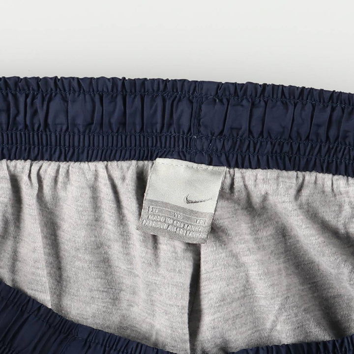 00'S Nike Nylon Pants Shaka Shaka Pants Men's XL Nylon navy blue type Vintage Second Hand