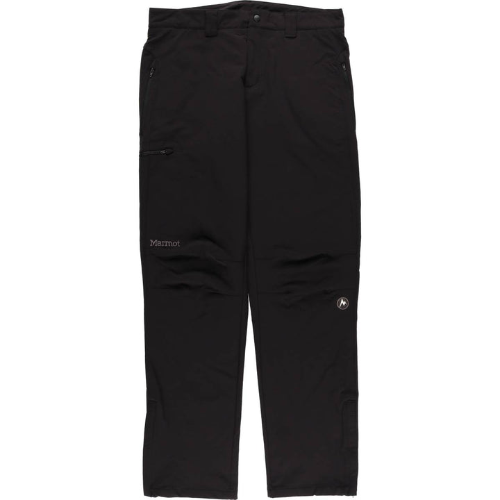 Marmot Softshell Pants Men's W34 equivalent Nylon black type Vintage Second Hand