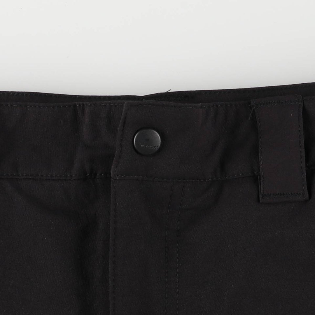 Marmot Softshell Pants Men's W34 equivalent Nylon black type Vintage Second Hand