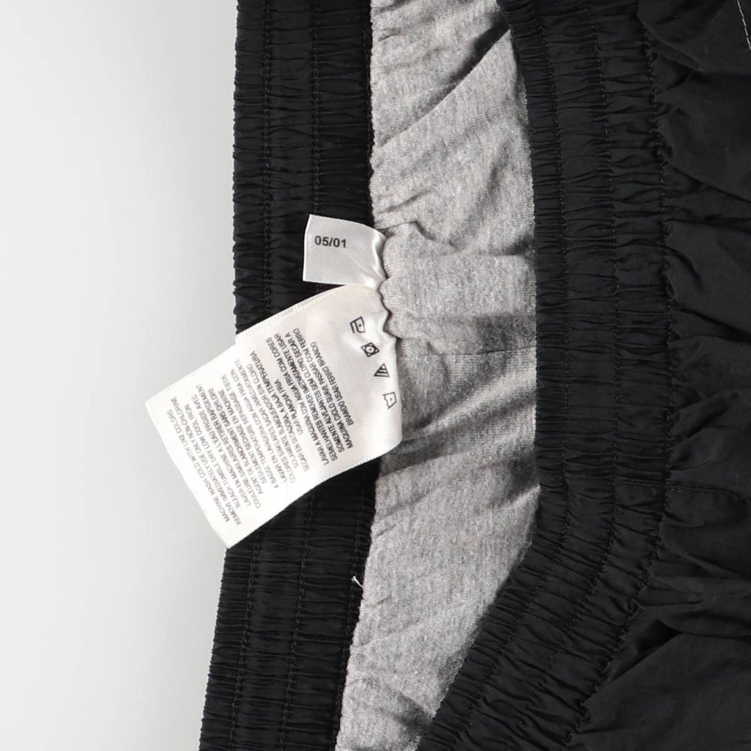 00'S Adidas nylon pants, rustling pants, men's size L Nylon black type Vintage Second Hand