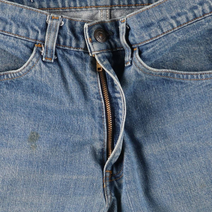 Levi's Orange Tab Flare Cut Denim Pants Women's L (w27) Vintage unclear blue type Vintage Second Hand