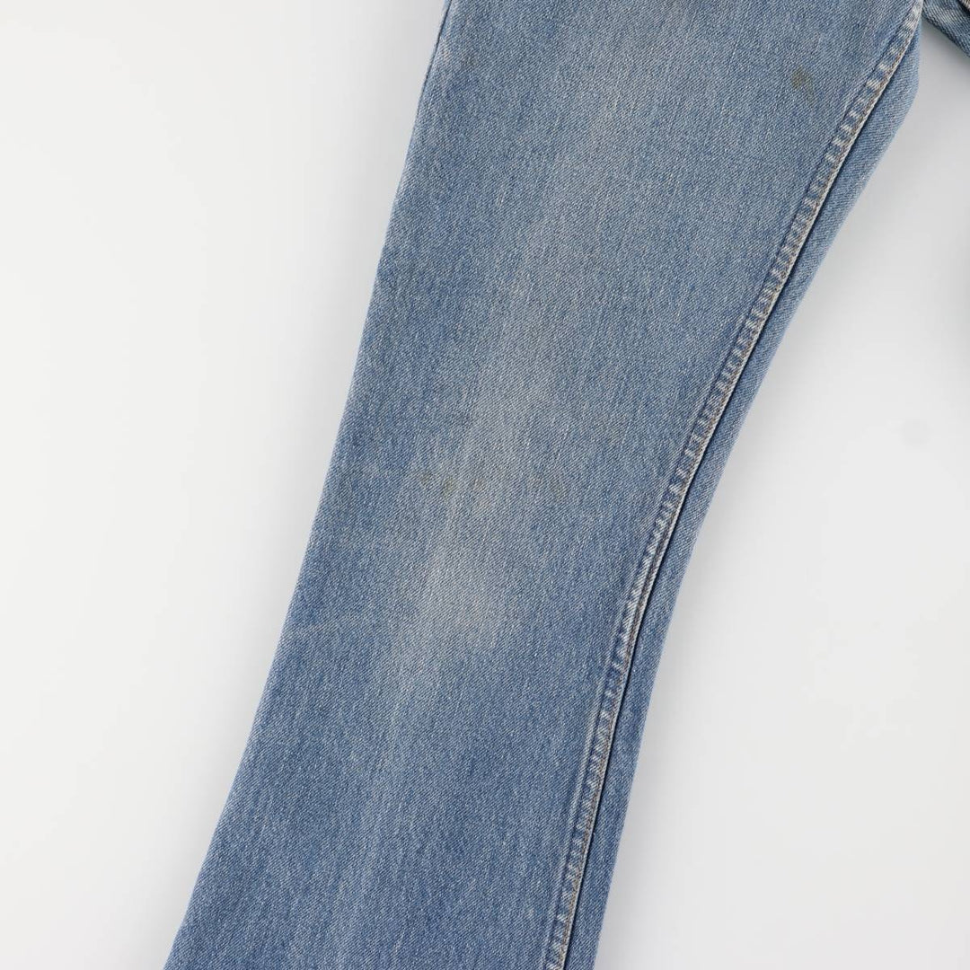 Levi's Orange Tab Flare Cut Denim Pants Women's L (w27) Vintage unclear blue type Vintage Second Hand