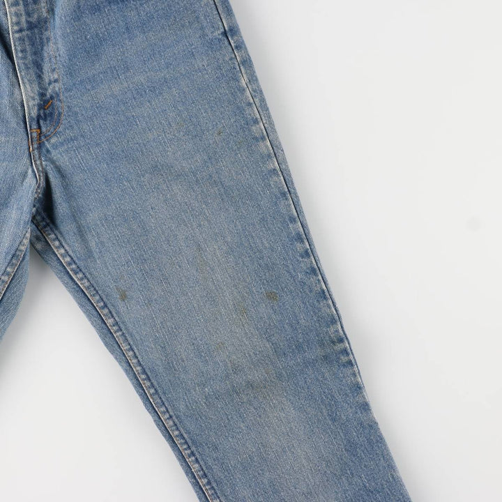 Levi's Orange Tab Flare Cut Denim Pants Women's L (w27) Vintage unclear blue type Vintage Second Hand