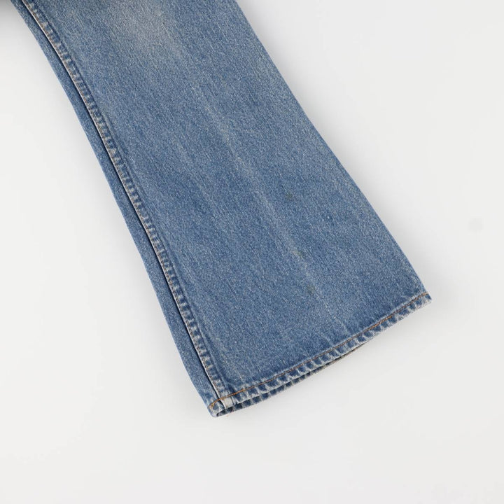 Levi's Orange Tab Flare Cut Denim Pants Women's L (w27) Vintage unclear blue type Vintage Second Hand