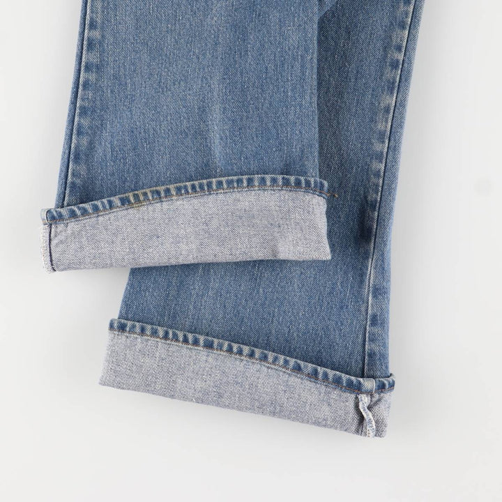 Levi's Orange Tab Flare Cut Denim Pants Women's L (w27) Vintage unclear blue type Vintage Second Hand