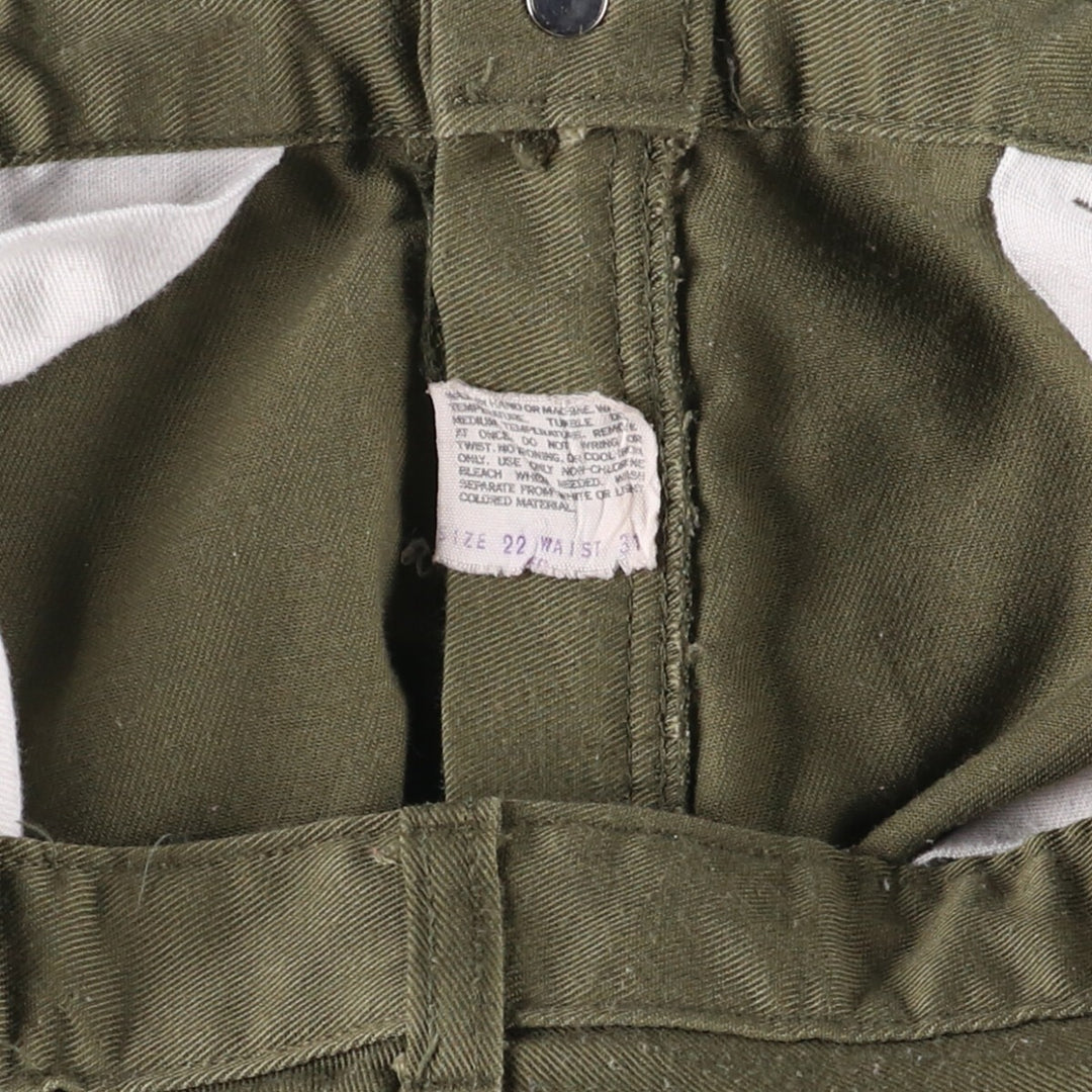 BOY SCOUTS OF AMERICA Boy Scout Pants Women's L (w30) unclear Khaki type Vintage Second Hand