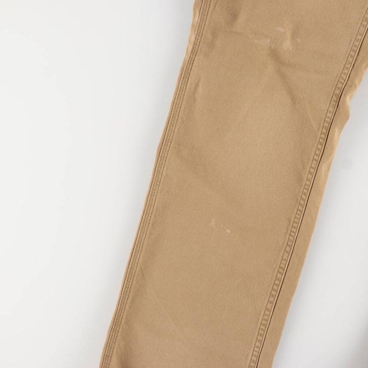 Carhartt Loose Fit Duck Painter Pants Women's XXL (w34) cotton ocher yellow type Vintage Second Hand