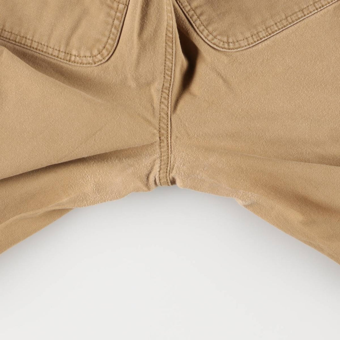 Carhartt Loose Fit Duck Painter Pants Women's XXL (w34) cotton ocher yellow type Vintage Second Hand