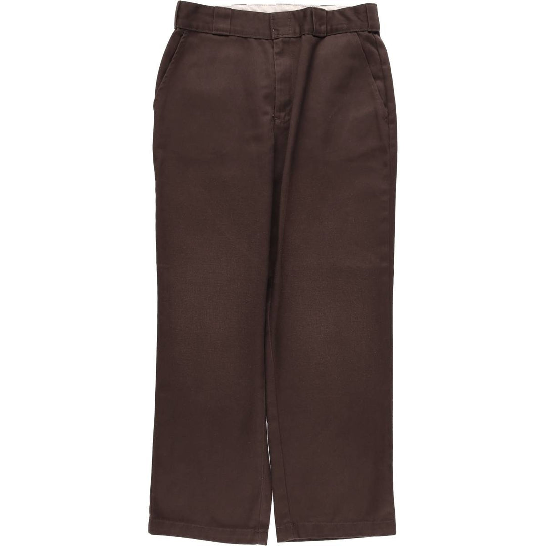 Dickies URBAN OUTFITTERS Work Pants Women's L (w30) polyester brown type Vintage Second Hand
