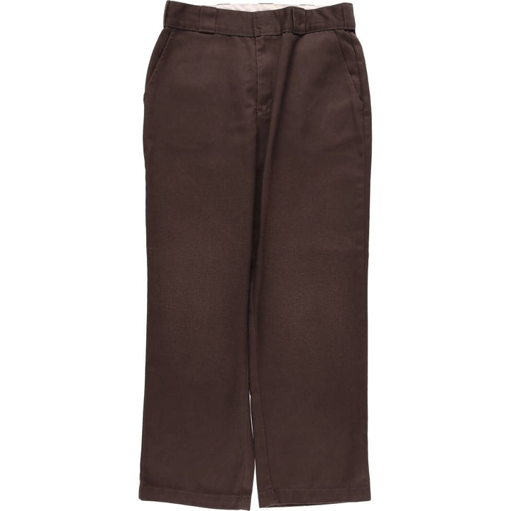 Dickies URBAN OUTFITTERS Work Pants Women's L (w30) polyester brown type Vintage Second Hand