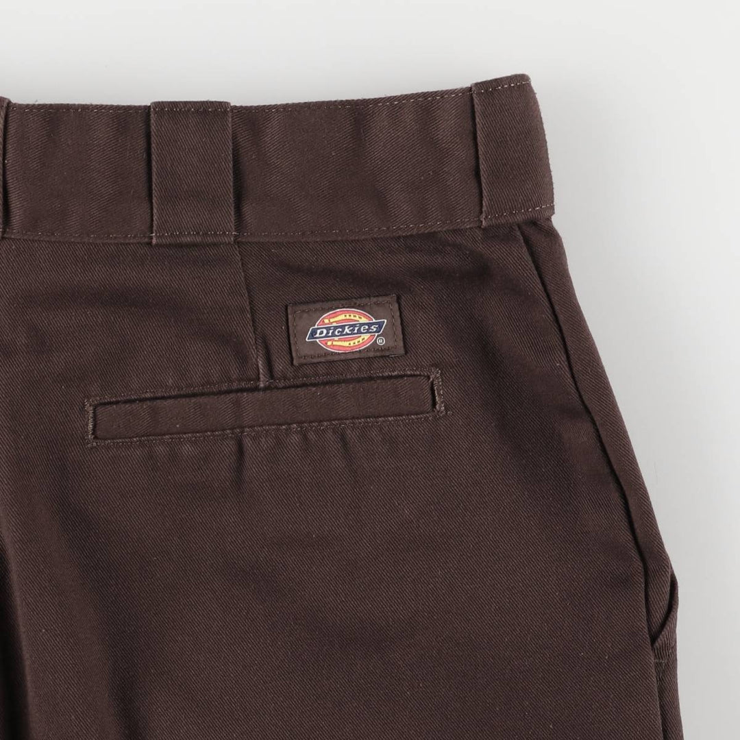 Dickies URBAN OUTFITTERS Work Pants Women's L (w30) polyester brown type Vintage Second Hand