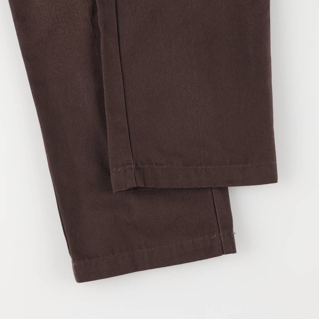 Dickies URBAN OUTFITTERS Work Pants Women's L (w30) polyester brown type Vintage Second Hand