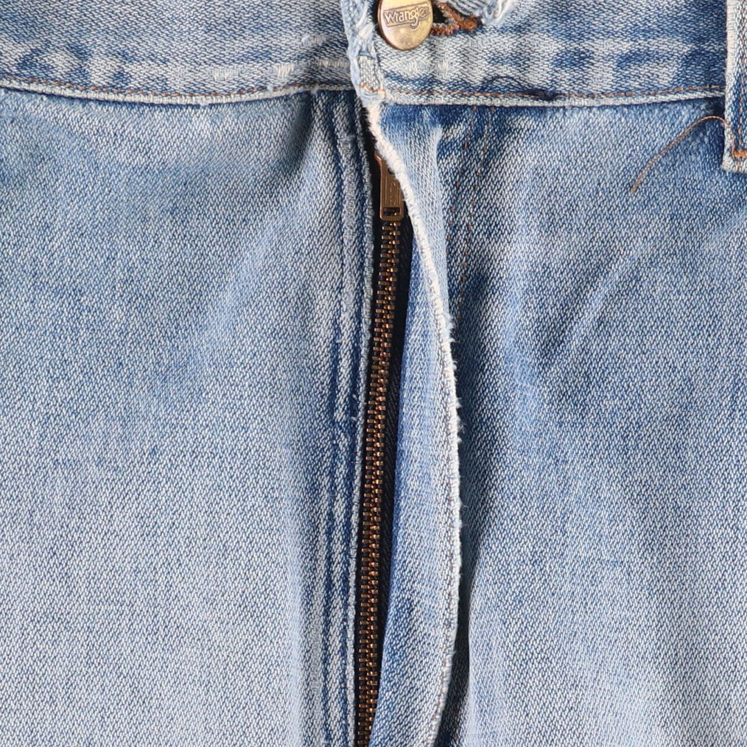 80s-90'S Wrangler Tapered Denim Pants Made in USA Women's XXL (w34) Vintage unclear blue type Vintage Second Hand