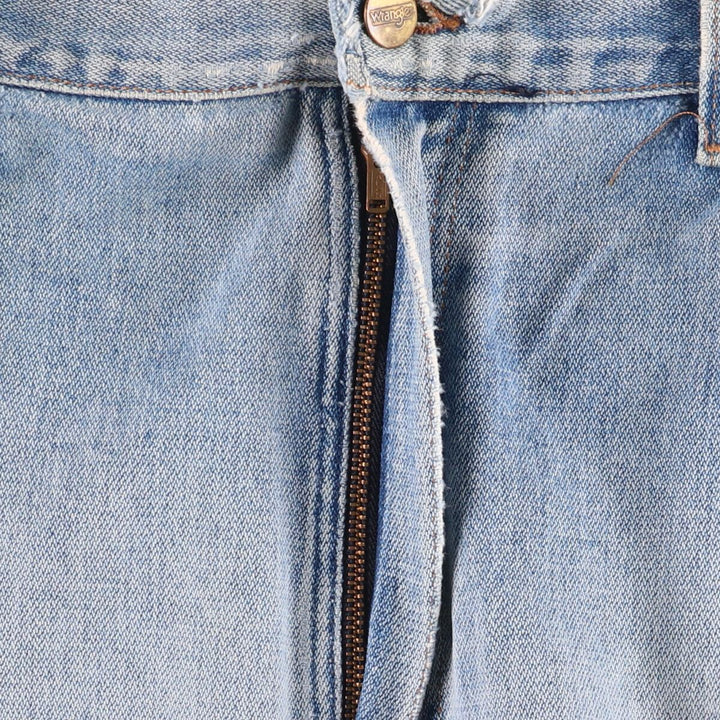 80s-90'S Wrangler Tapered Denim Pants Made in USA Women's XXL (w34) Vintage unclear blue type Vintage Second Hand