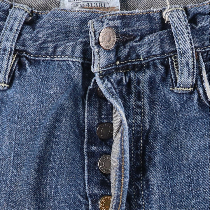 Ralph Lauren POLO RALPH LAUREN straight denim pants for men, W34 equivalent cotton blue type Vintage Second Hand