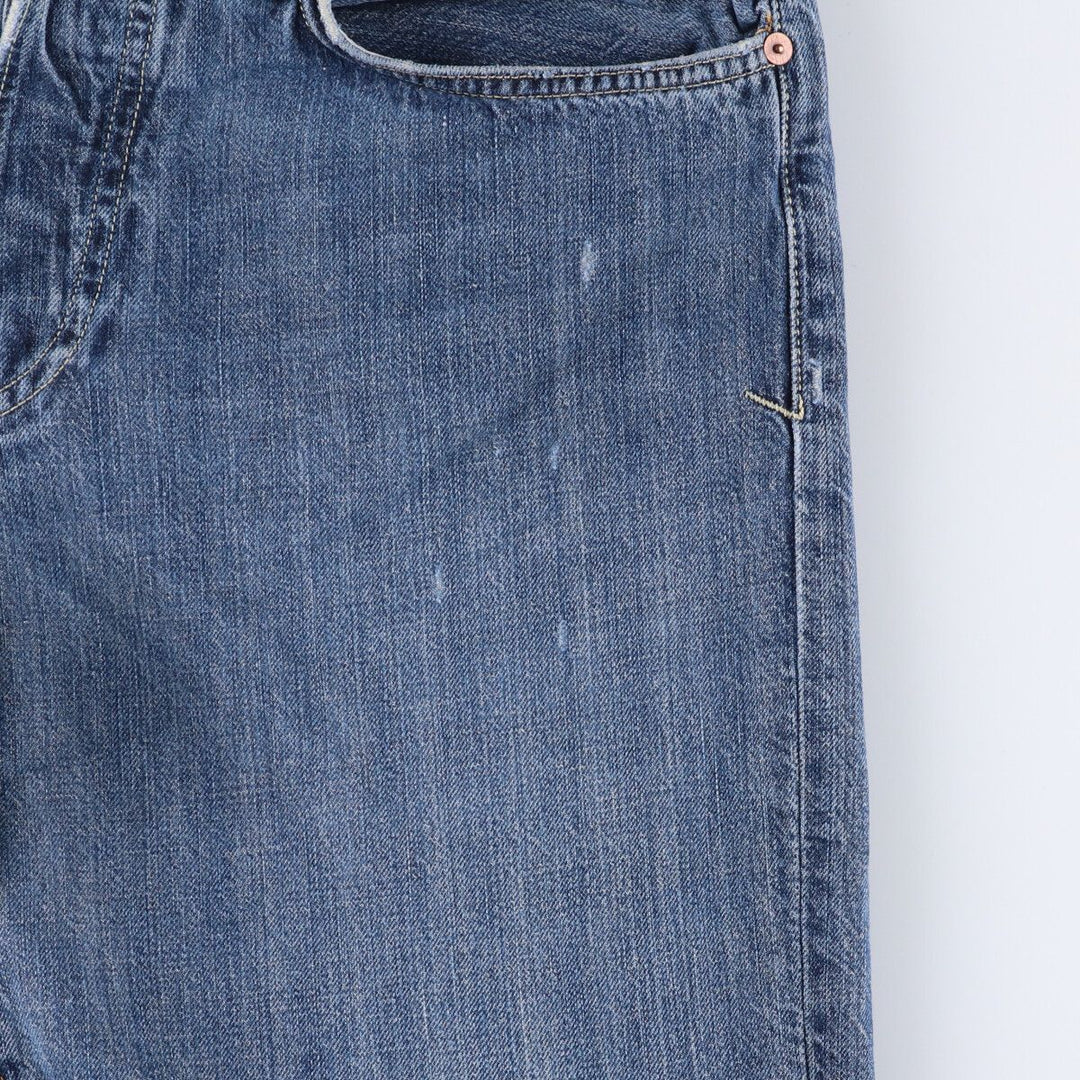 Ralph Lauren POLO RALPH LAUREN straight denim pants for men, W34 equivalent cotton blue type Vintage Second Hand
