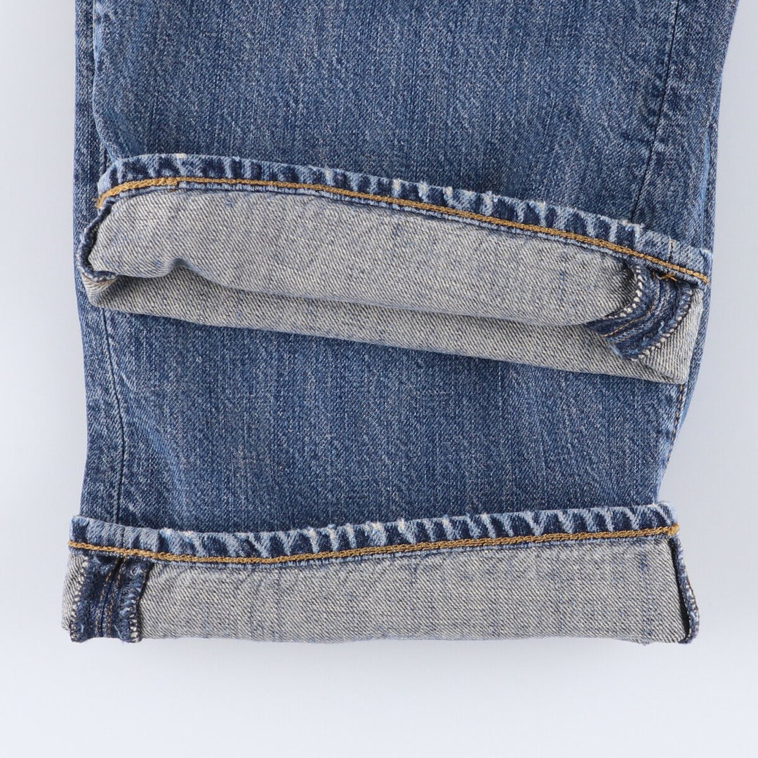 Ralph Lauren POLO RALPH LAUREN straight denim pants for men, W34 equivalent cotton blue type Vintage Second Hand