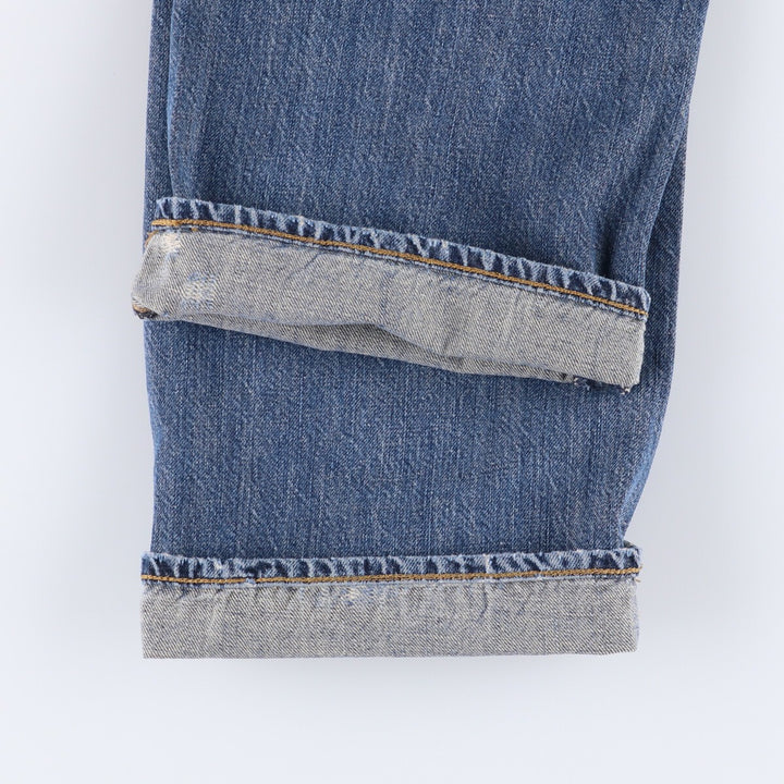 Ralph Lauren POLO RALPH LAUREN straight denim pants for men, W34 equivalent cotton blue type Vintage Second Hand