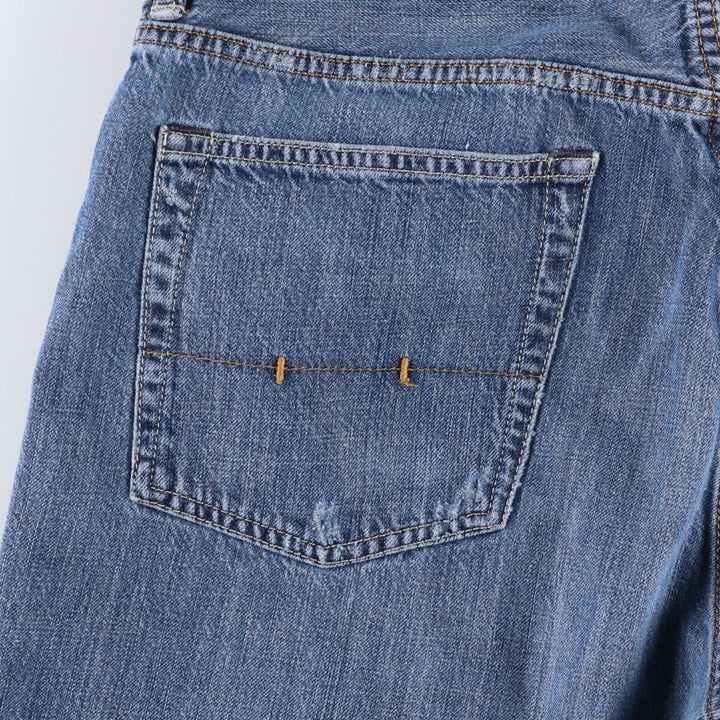 Ralph Lauren POLO RALPH LAUREN straight denim pants for men, W34 equivalent cotton blue type Vintage Second Hand