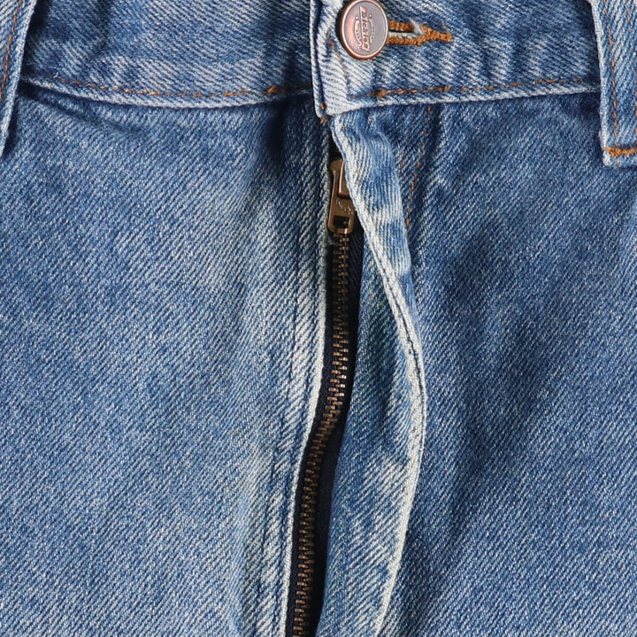 Dickies Straight Denim Pants for Men, W34 equivalent unclear blue type Vintage Second Hand